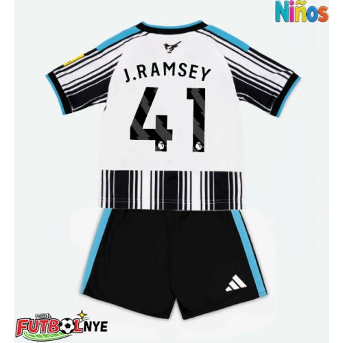 Camiseta Newcastle United Jacob Ramsey #41 Primera Equipación para niños 2026-27 manga corta (+ pantalones cortos)